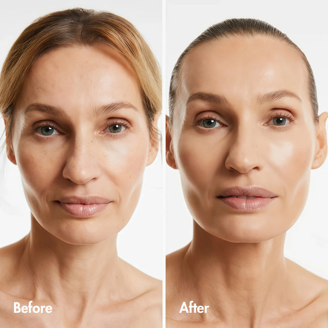 Smooche Color Changing Foundation - Skin Tone Adapting Liquid Foundation for Women, Self Adjusting Natural Finish, Blurs Imperfections & Fine Lines, SPF 15, All Skin Types, 1.01 Fl Oz Main Image